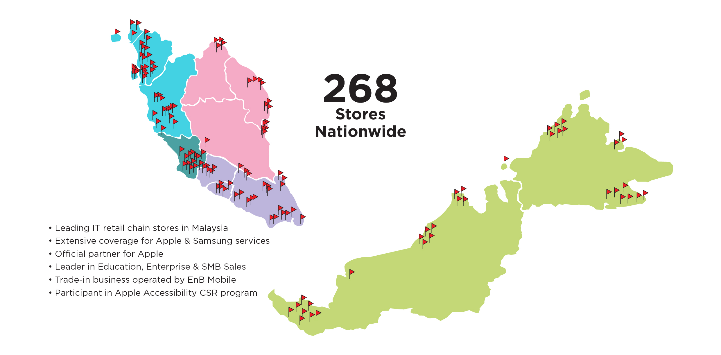 Store coverage map